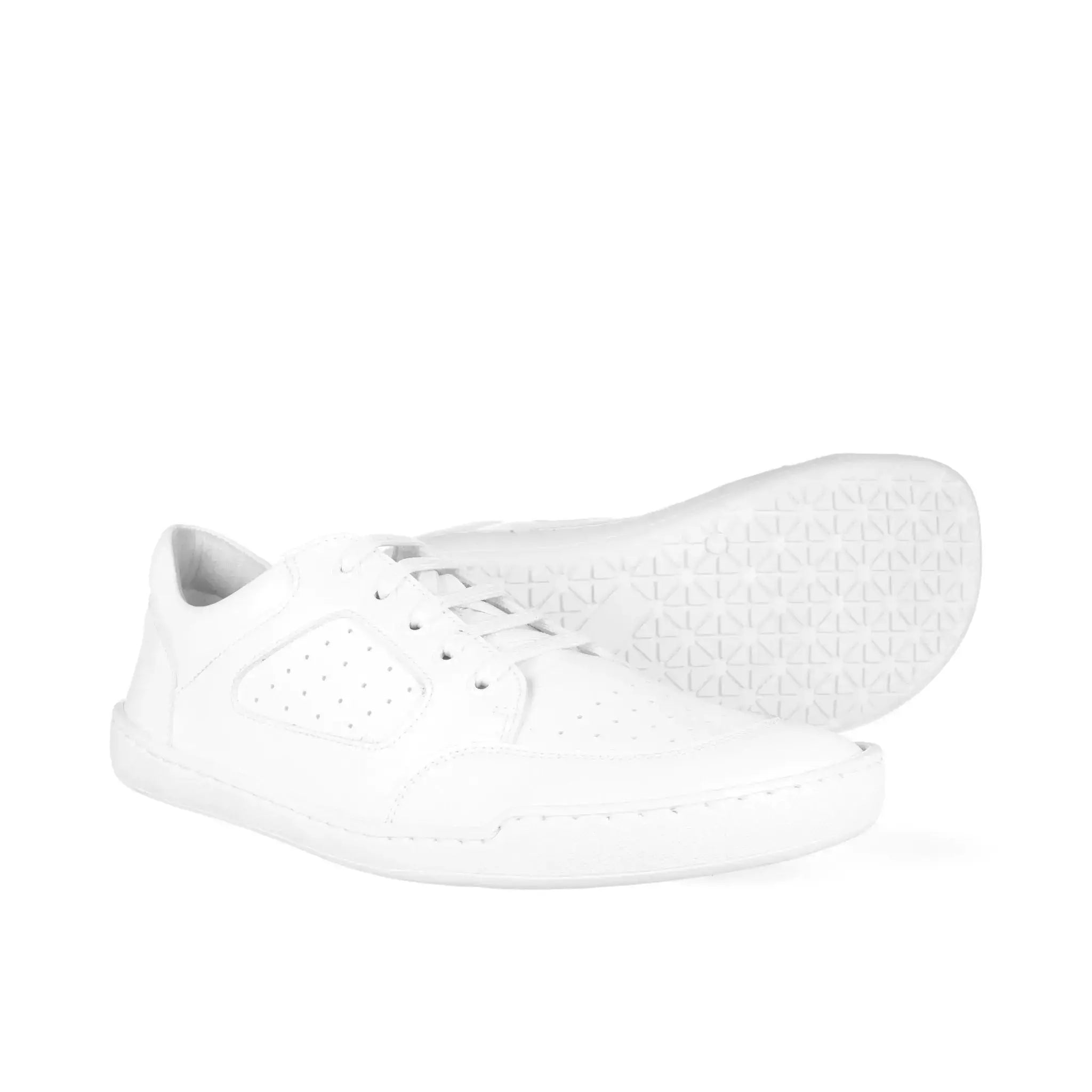 Crave - Medellin White - zapatillas barefoot unisex veganas blancas