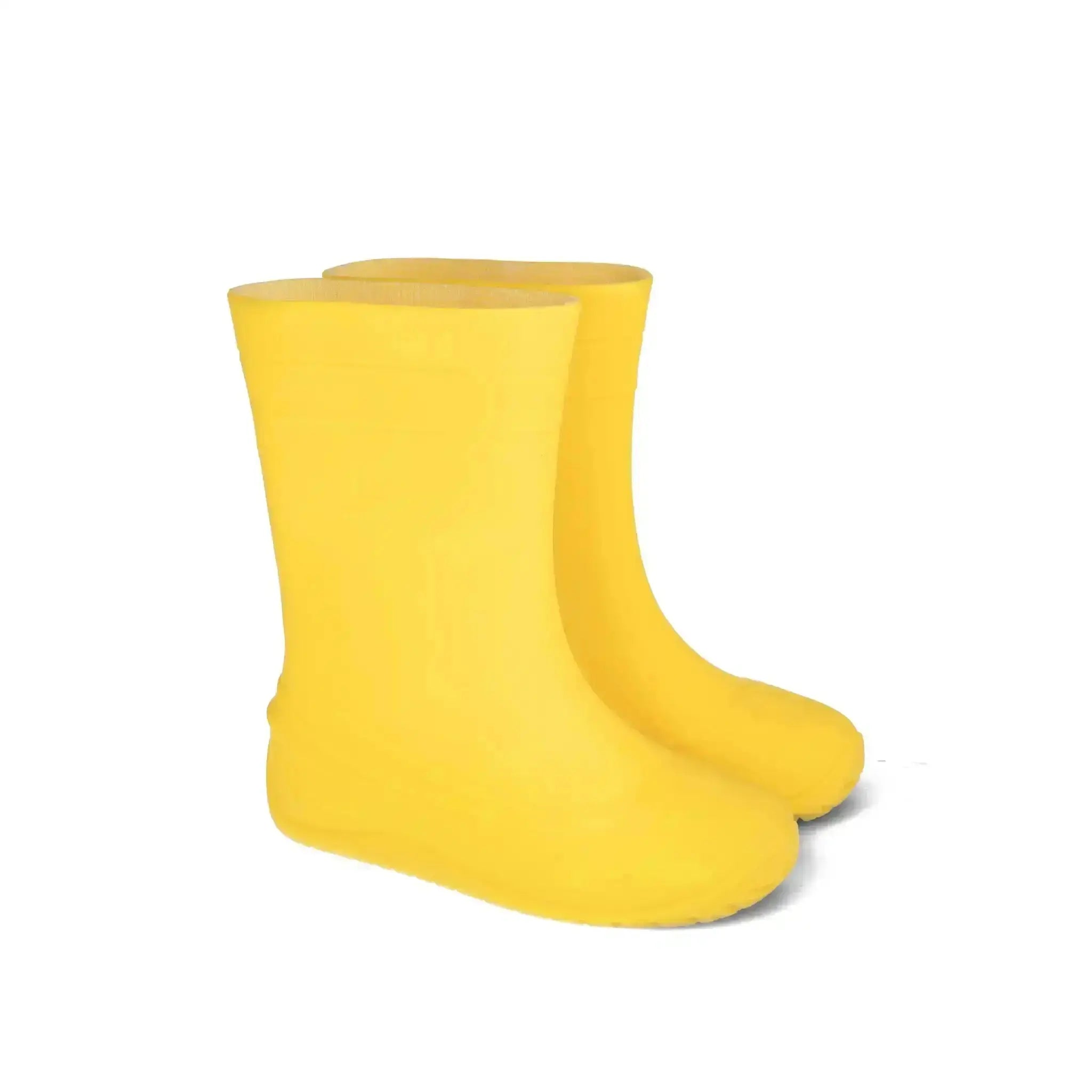 Crave - Monsoon Yellow - Botas de agua barefoot infantiles amarillas