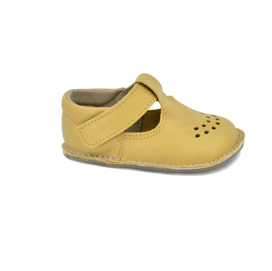 OmaKing - Lusti Yellow - zapatitos barefoot infantiles