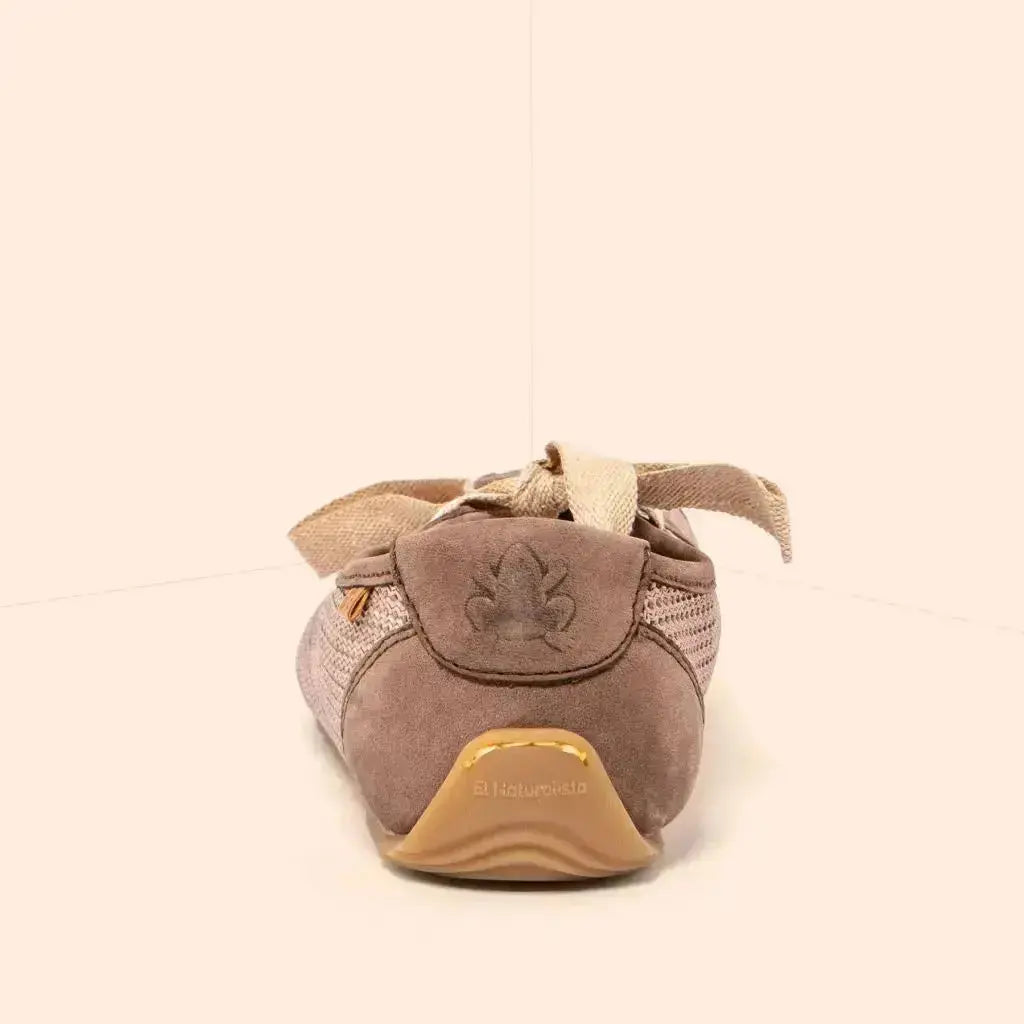 El Naturalista - Ondina Multi Brown - Merceditas barefoot frescas de cordones