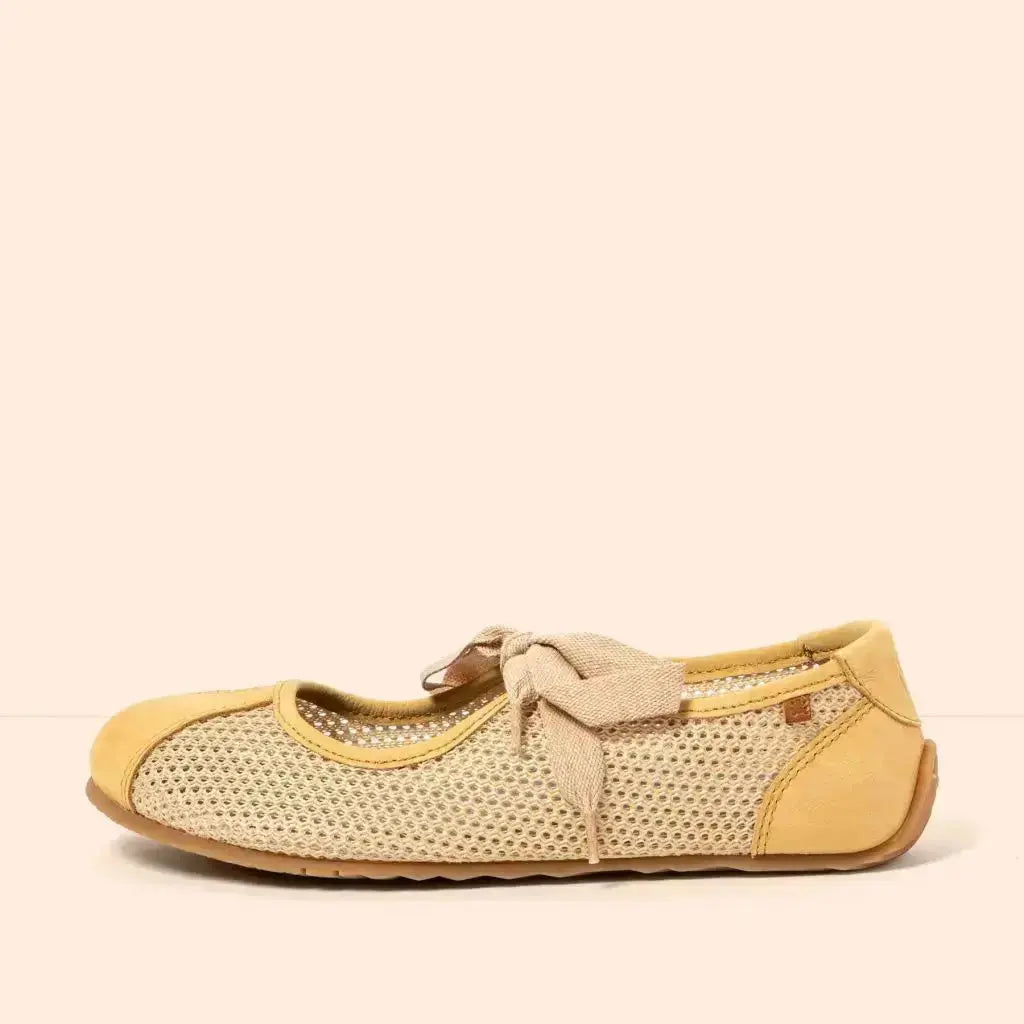 El Naturalista - Ondina Multi Trigo - Merceditas barefoot frescas de cordones