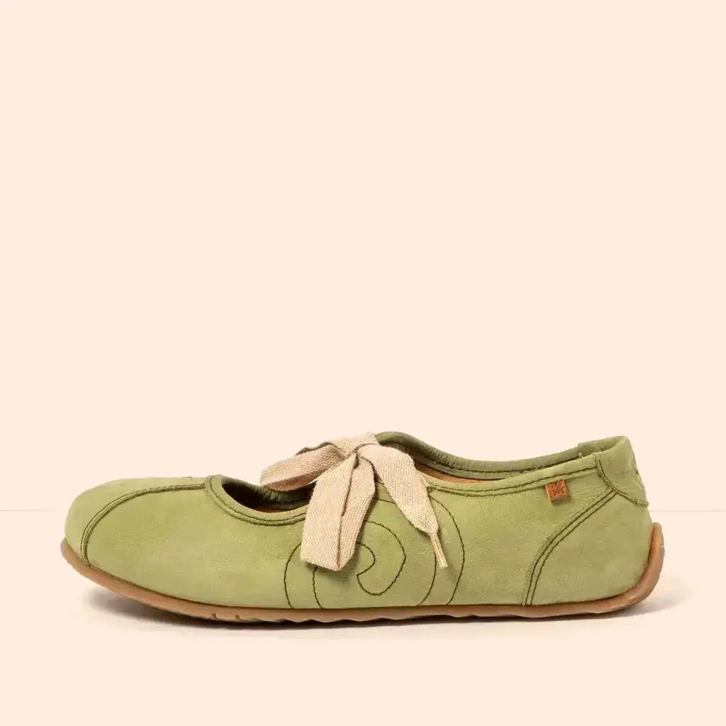 El Naturalista - Ondina Nobuck Liken - Merceditas barefoot de cordones