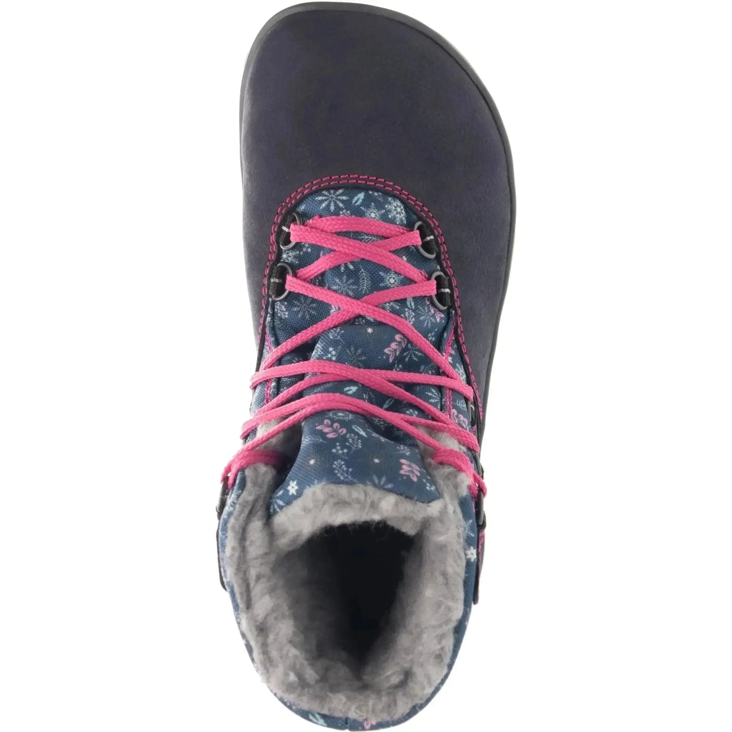 Fare Bare - Aspenky Snow Flowers - Botines barefoot impermeables invernales