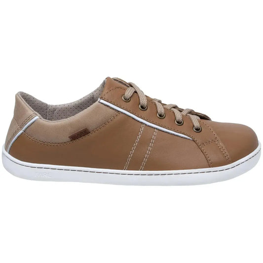 Fare Bare - Elegant Brown - Deportivas barefoot de piel