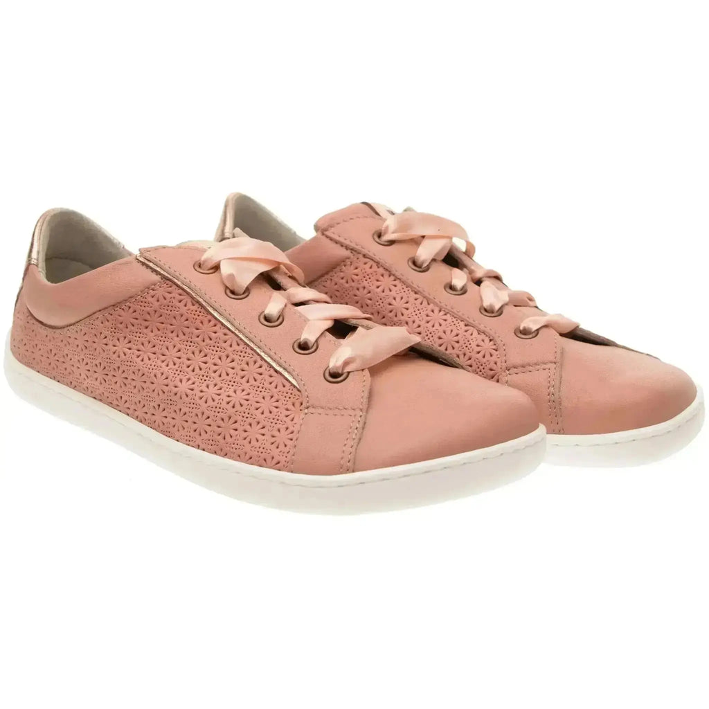 Fare Bare - Elegant Lola Apricot - Deportivas barefoot de piel