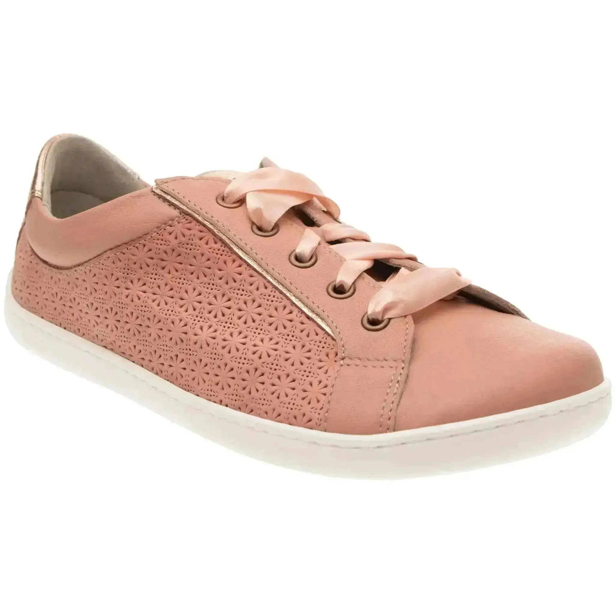 Fare Bare - Elegant Lola Apricot - Deportivas barefoot de piel