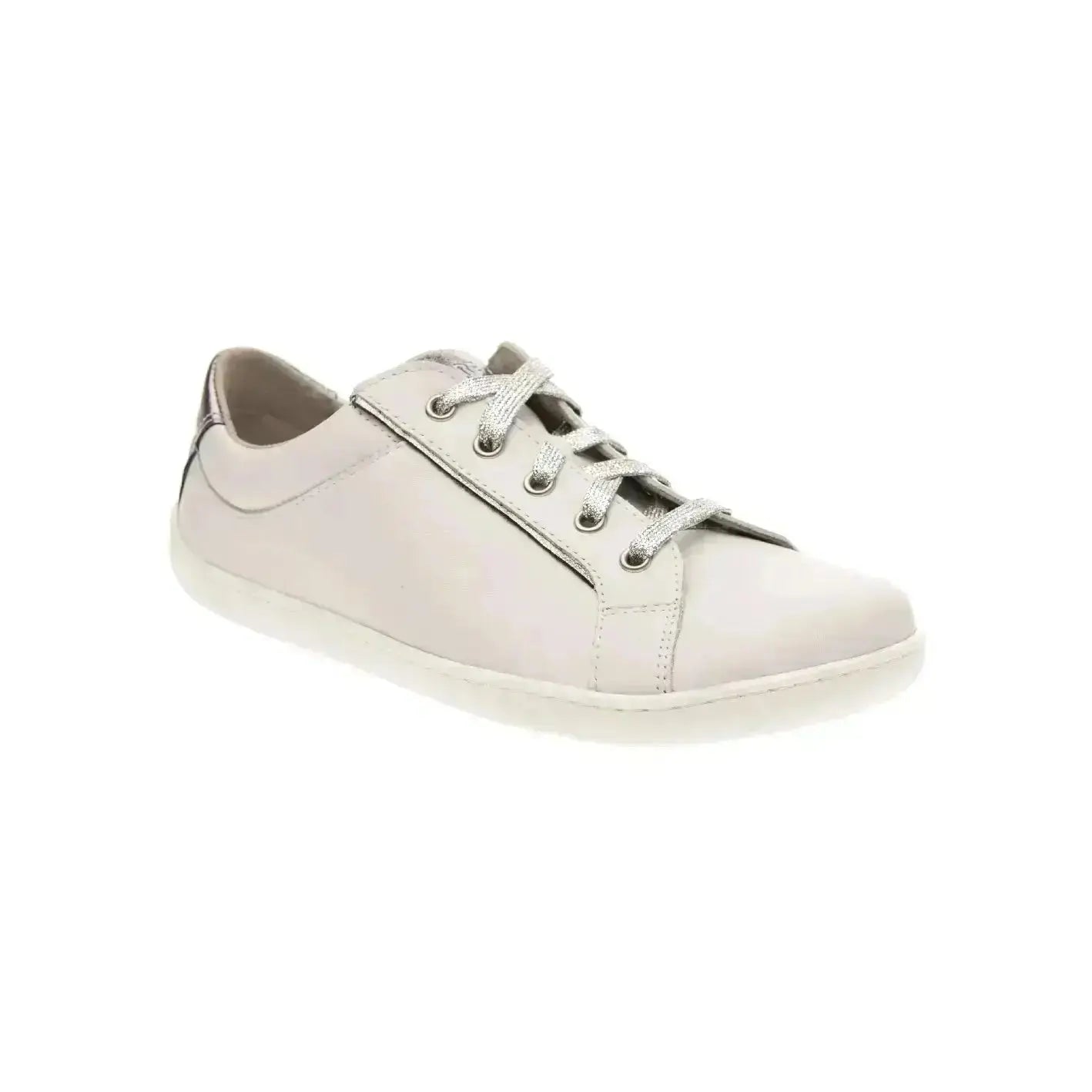 Fare Bare - Elegant Sella White - Deportivas barefoot de piel