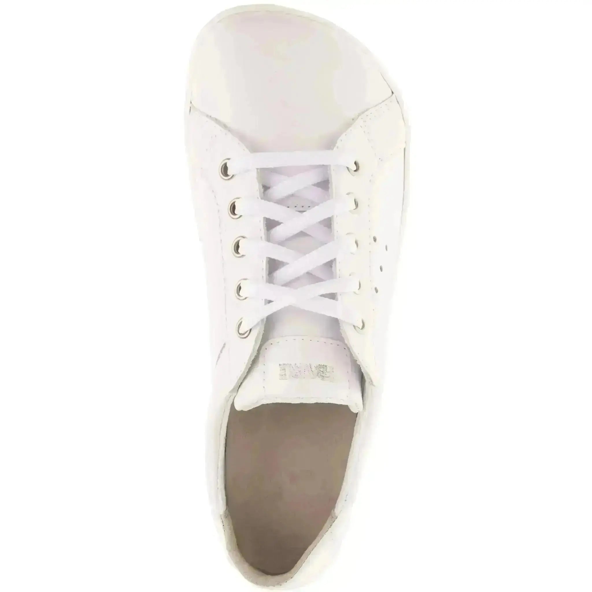 Fare Bare - Tiana Blanche Élégante - Chaussures barefoot en cuir