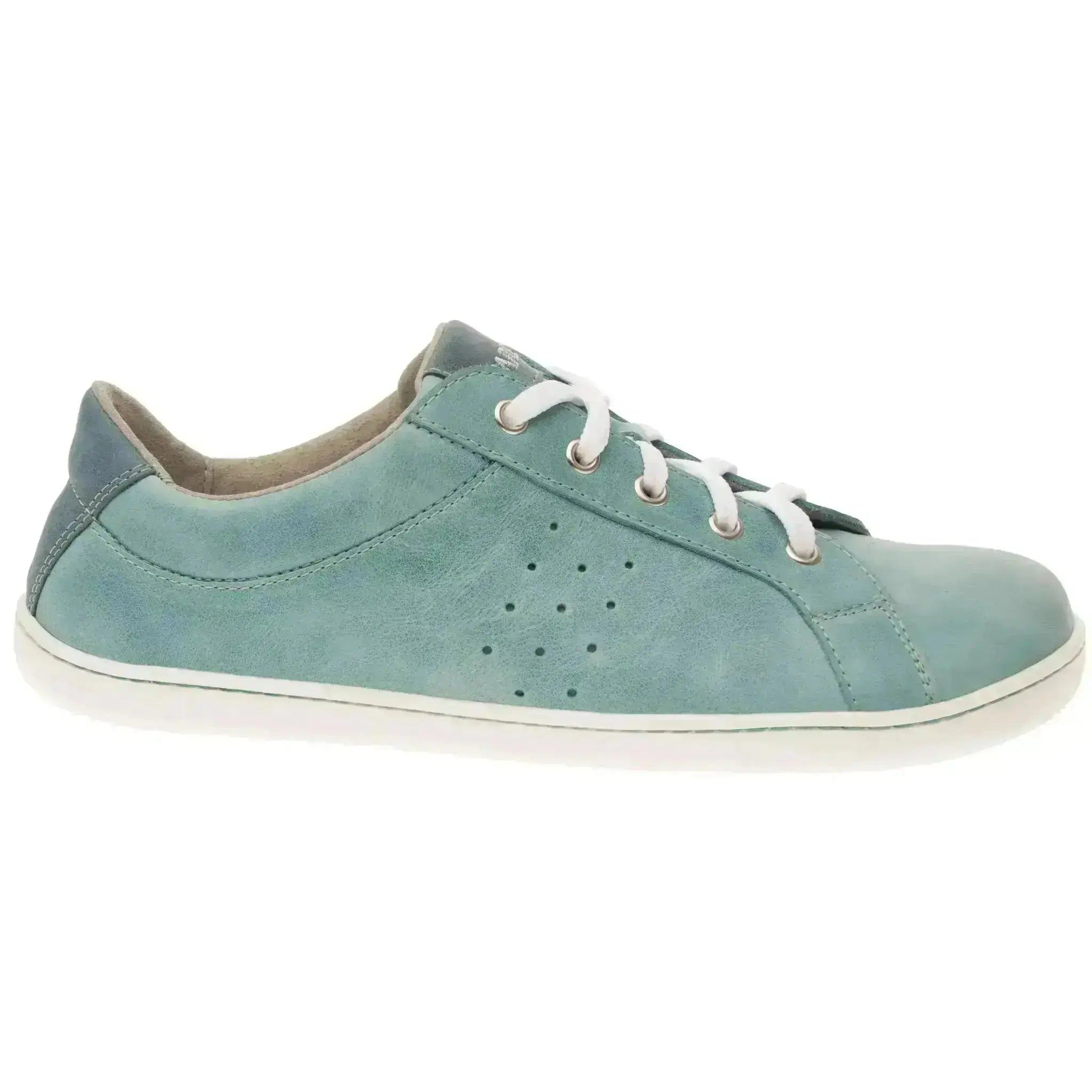 Fare Bare - Menthe élégante de Tolède - Chaussures barefoot en cuir