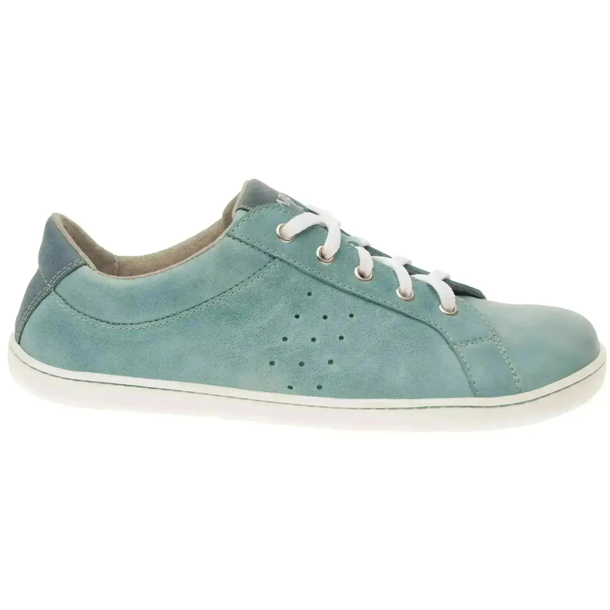 Fare Bare - Menthe élégante de Tolède - Chaussures barefoot en cuir
