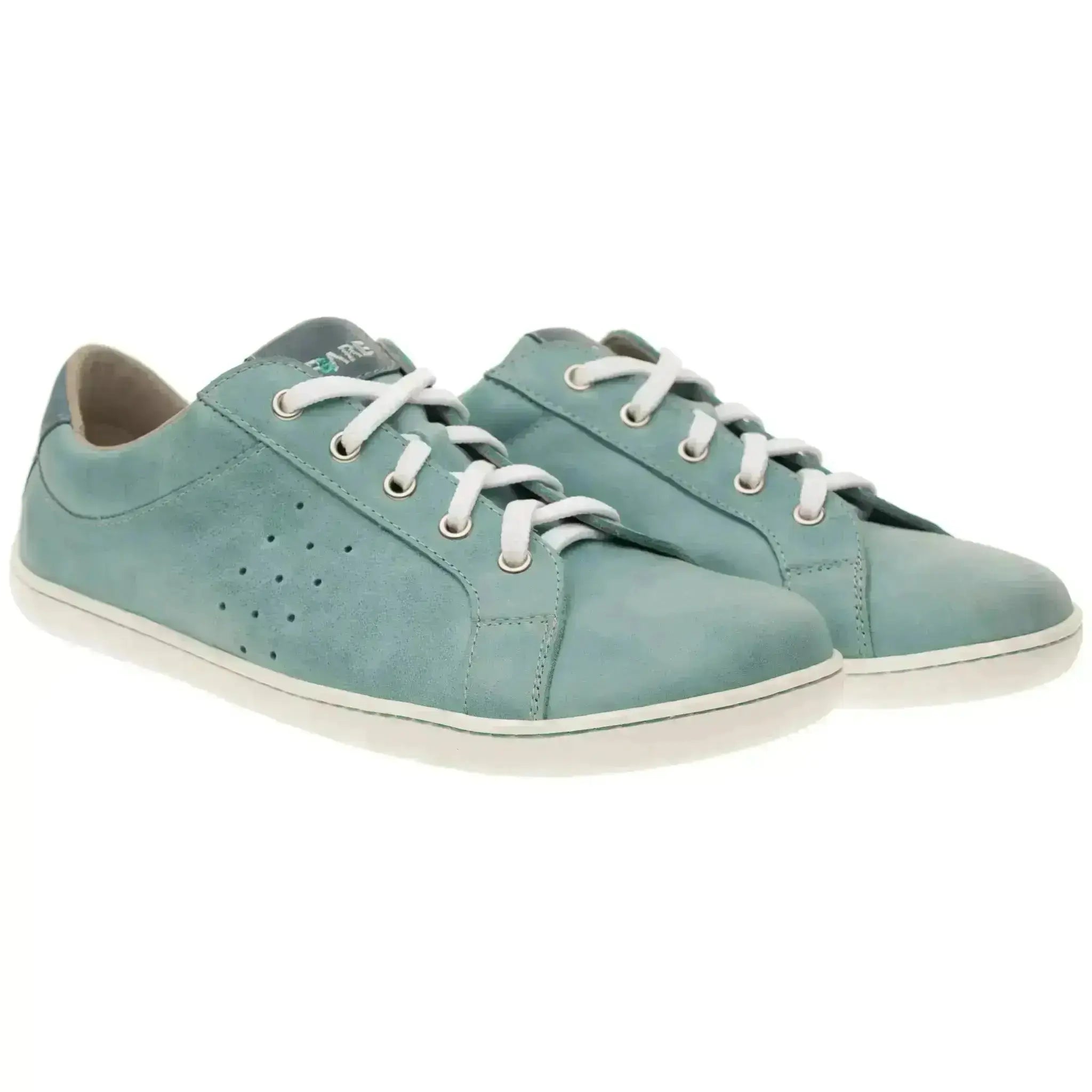 Fare Bare - Menthe élégante de Tolède - Chaussures barefoot en cuir