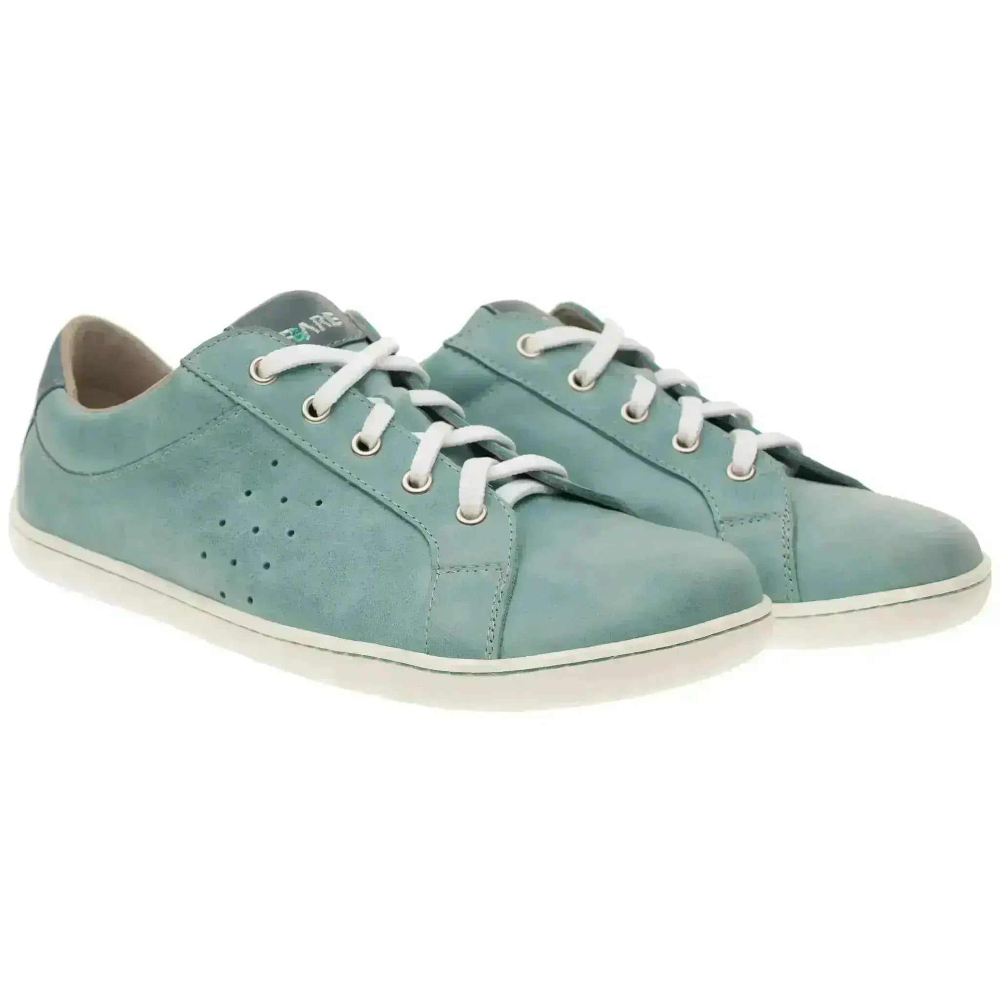 Fare Bare - Menthe élégante de Tolède - Chaussures barefoot en cuir