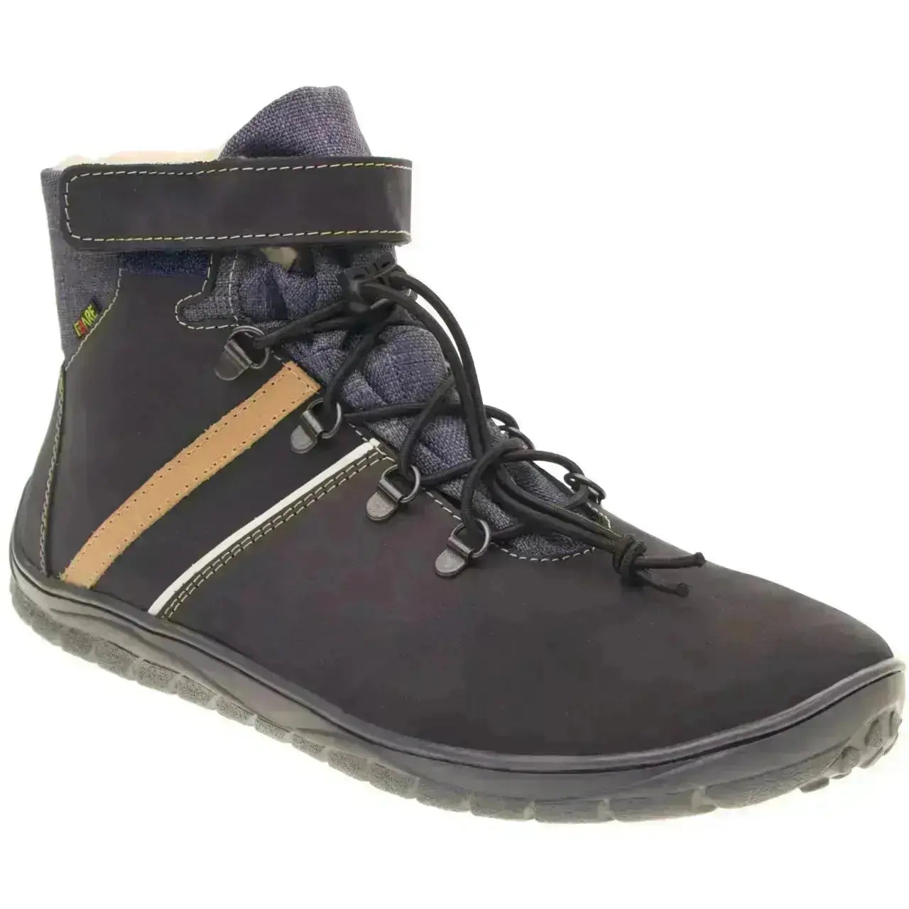 Fare Bare - Fjordky Hiver Imperméable Bleu - Bottines barefoot imperméables d'hiver