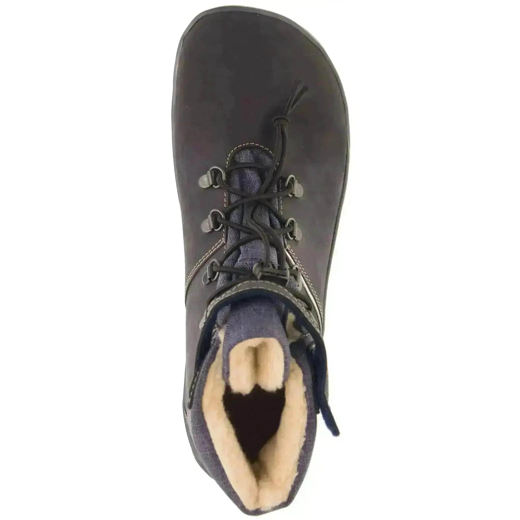 Fare Bare - Fjordky Hiver Imperméable Bleu - Bottines barefoot imperméables d'hiver
