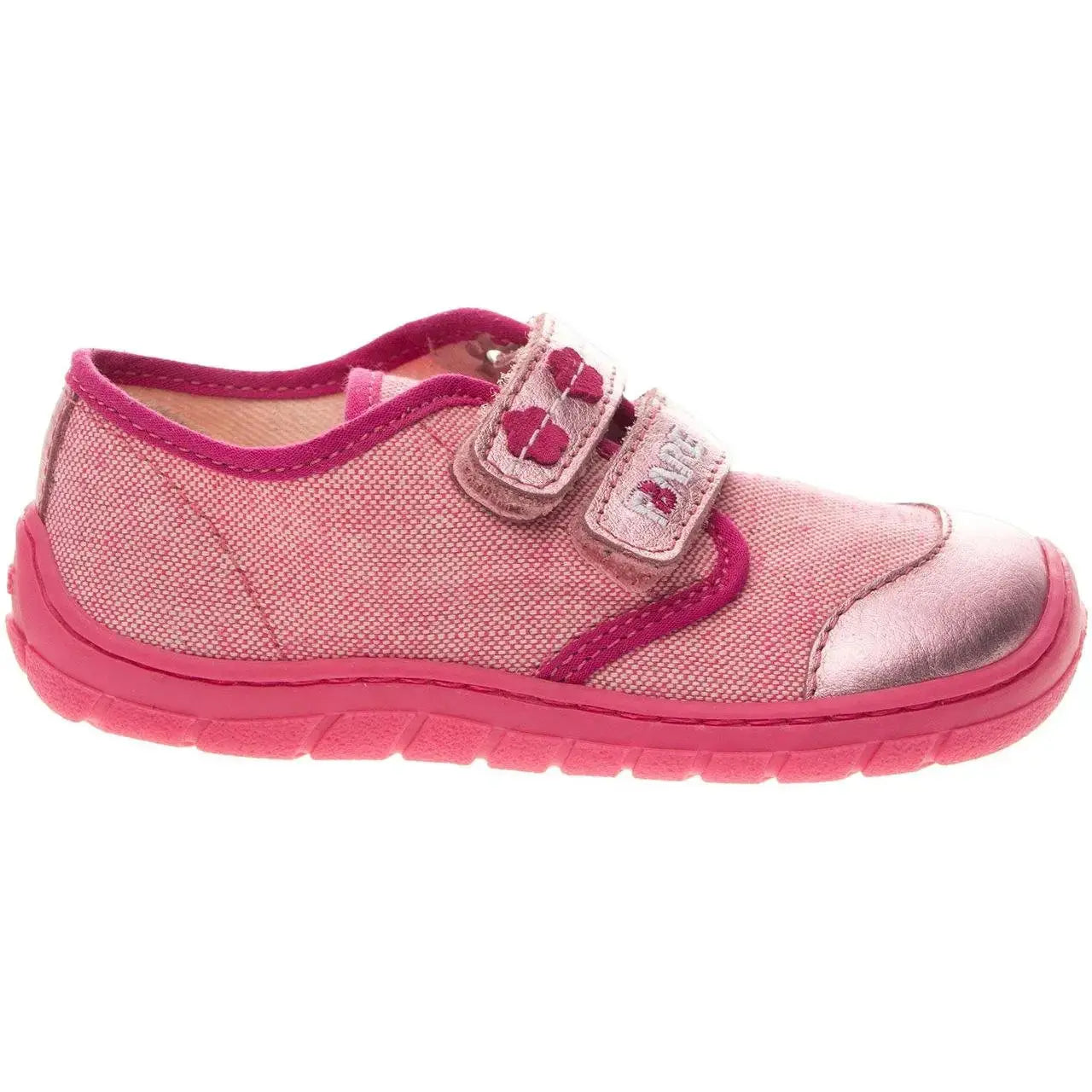 Fare Bare Kids - Serie A Rose - Chaussures barefoot en toile