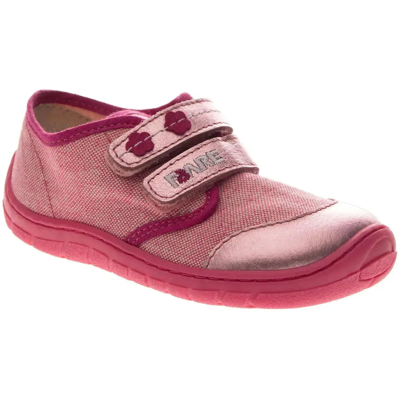 Fare Bare Kids - Serie A Rose - Chaussures barefoot en toile