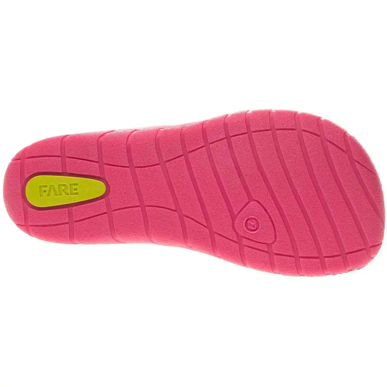 Fare Bare Kids - Serie A Rose - Chaussures barefoot en toile