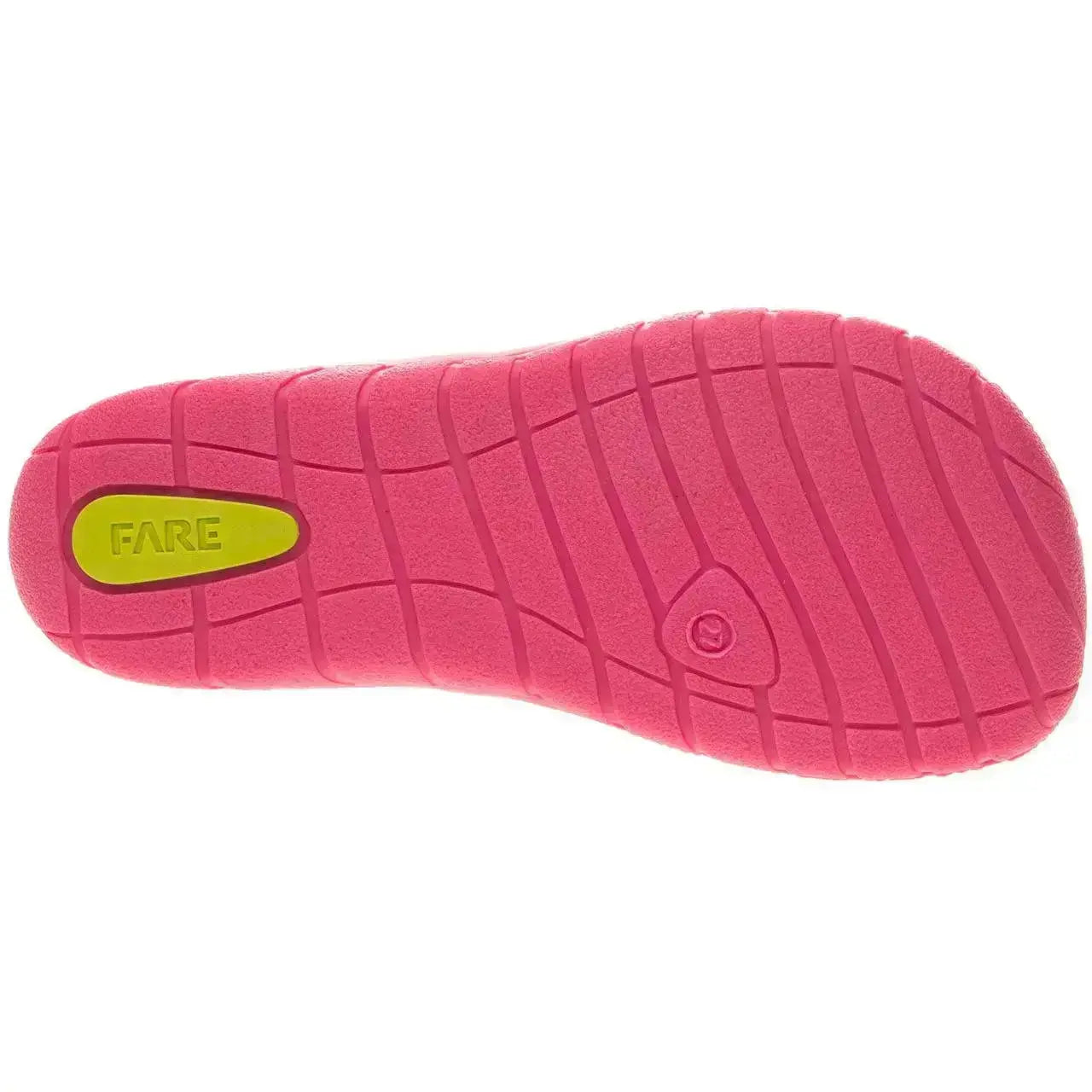 Fare Bare Kids - Serie A Pink - Lonetas barefoot infantiles rosas