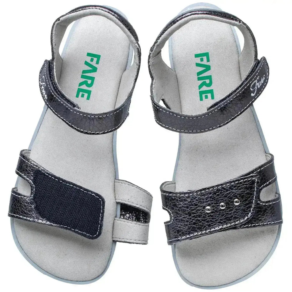 Fare Bare Kids - Summer Shoes Black - Sandalias barefoot
