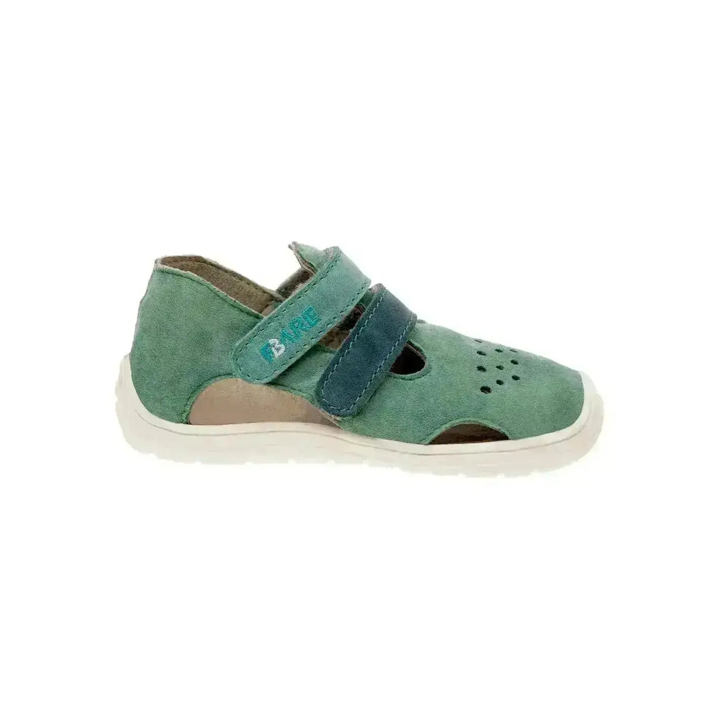 Fare Bare Kids Summer Shoes Green B5464431 - Sandalias barefoot infantiles verde