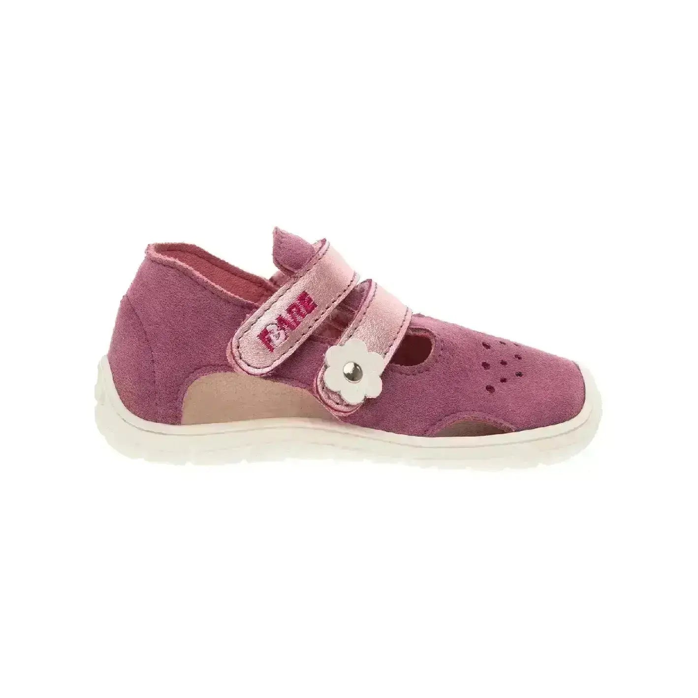 Fare Bare Kids - Chaussures d'été rose B5464491 - Sandales de sport en toile barefoot
