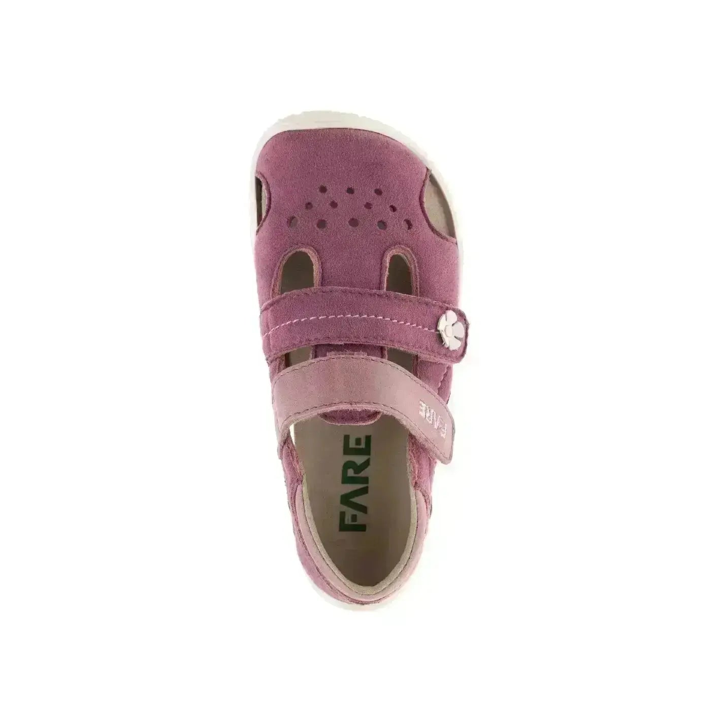Fare Bare Kids - Summer Shoes Pink B5564491 - Sandalias deportivas lona barefoot infantiles rosa