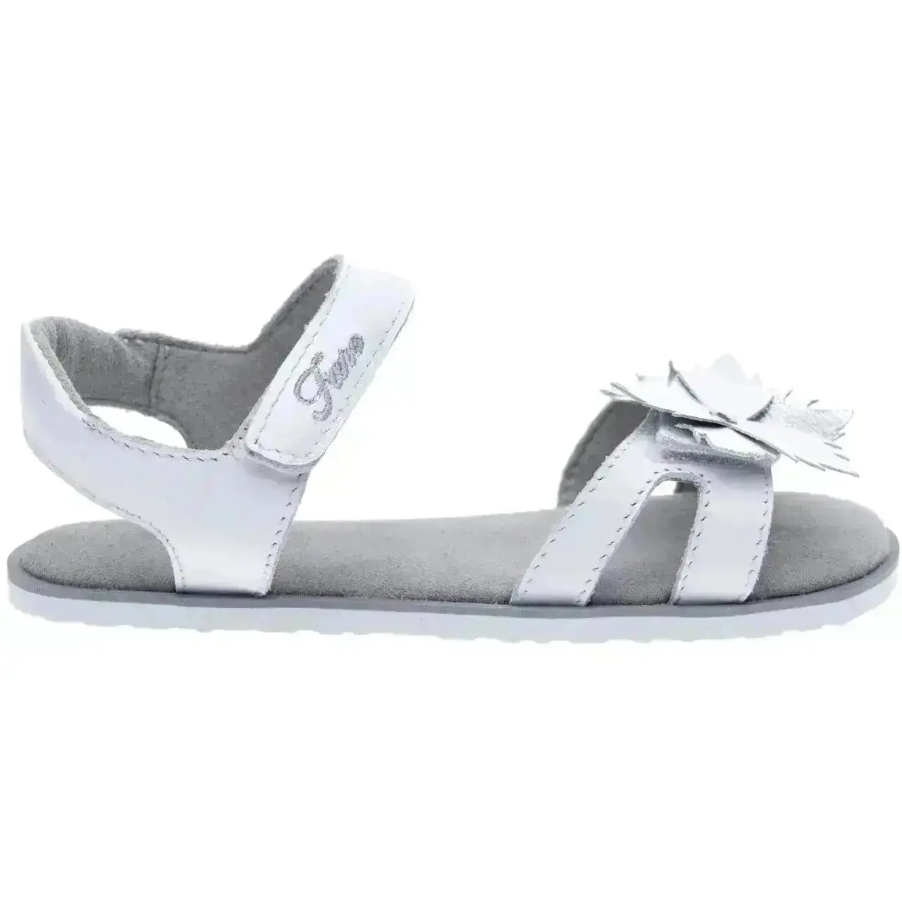 Fare Bare Kids - Chaussures barefoot blanches - Sandales barefoot