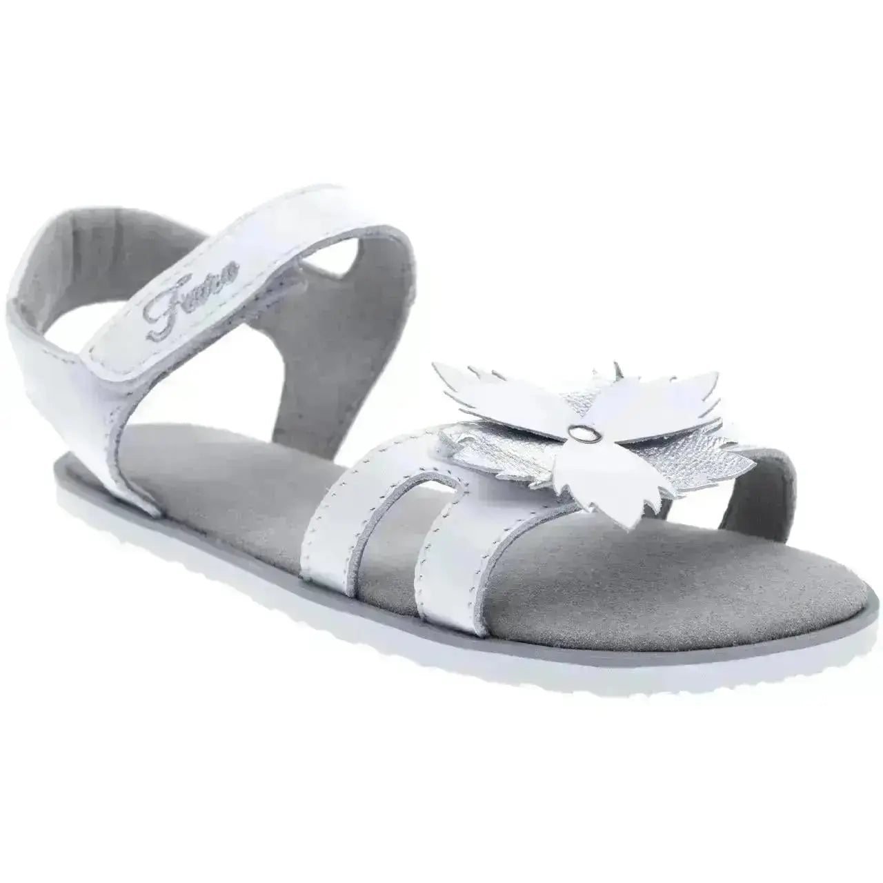 Fare Bare Kids - Chaussures barefoot blanches - Sandales barefoot
