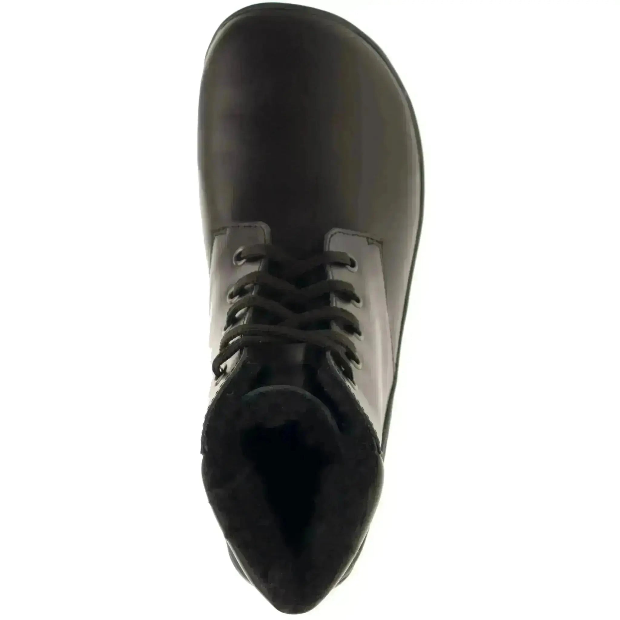 Fare Bare - Nivella Hiver Noir - Bottine barefoot avec doublure hivernale