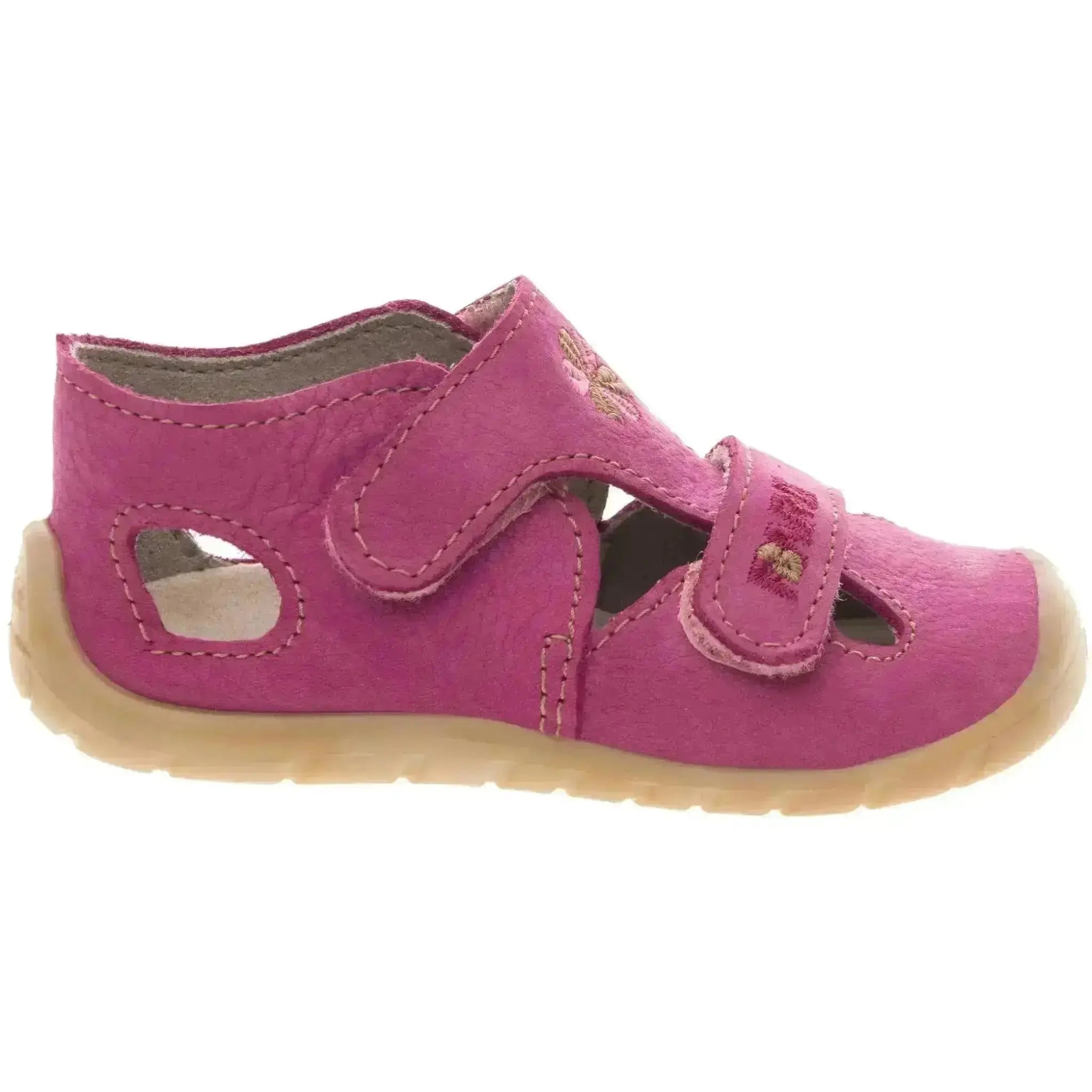 Fare Bare - Premiers pas Fuchsia - Sandales respectueuses
