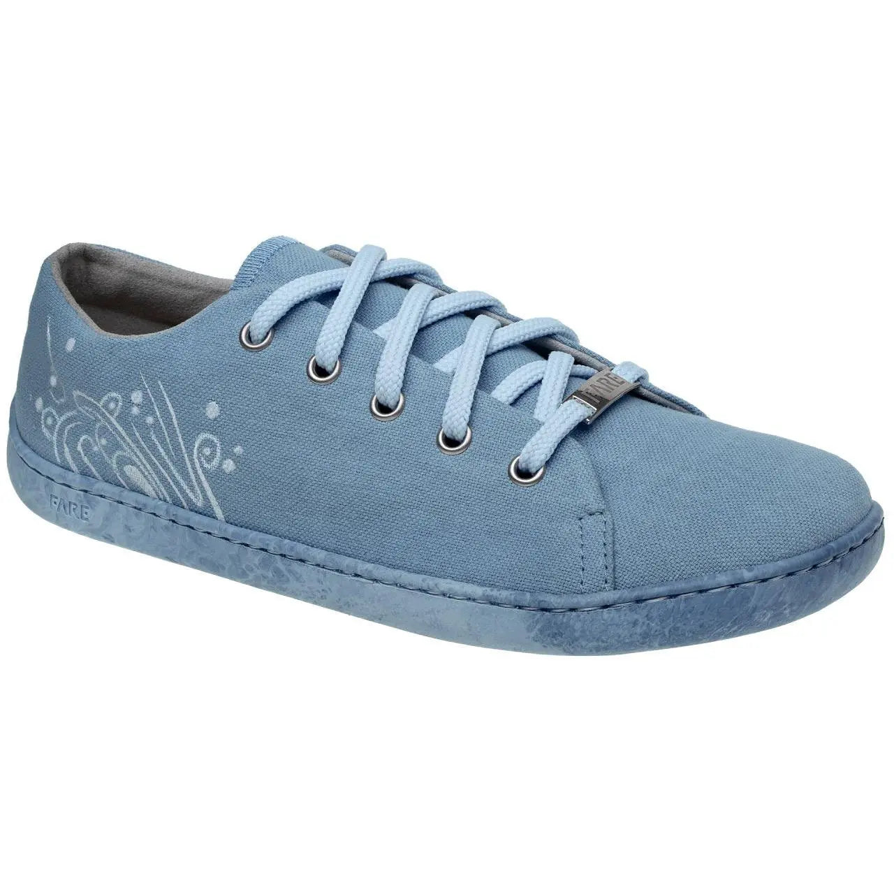 Fare Bare Sicilky Fundasty Blue - Chaussures barefoot bleues pour femme