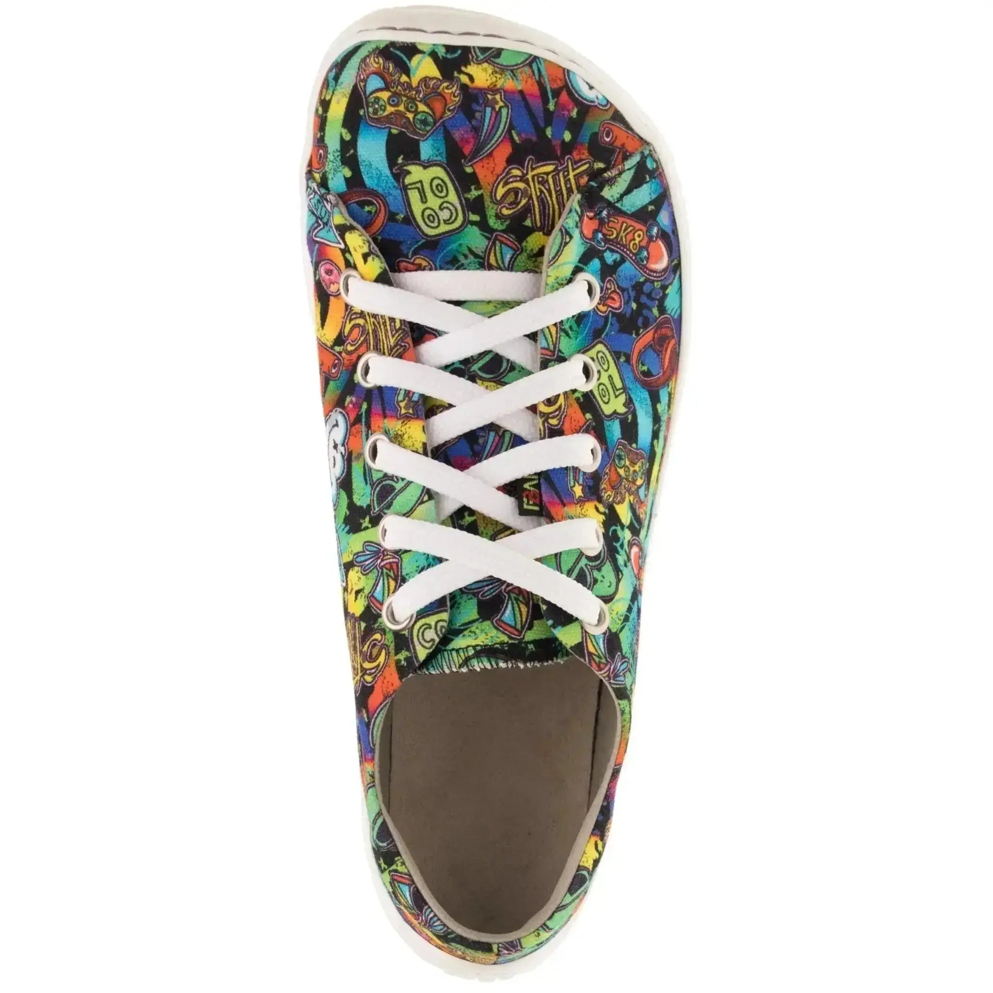 Fare Bare - Sicilky B5711431 Graffiti - Baskets barefoot unisexe