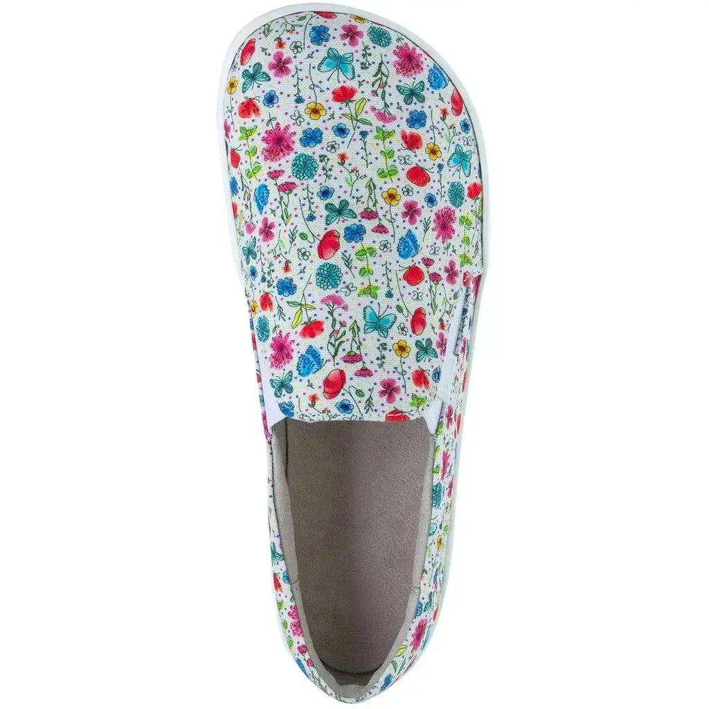 Fare Bare - Slip-On Flowers B5762452 - zapatillas sin cordones barefoot