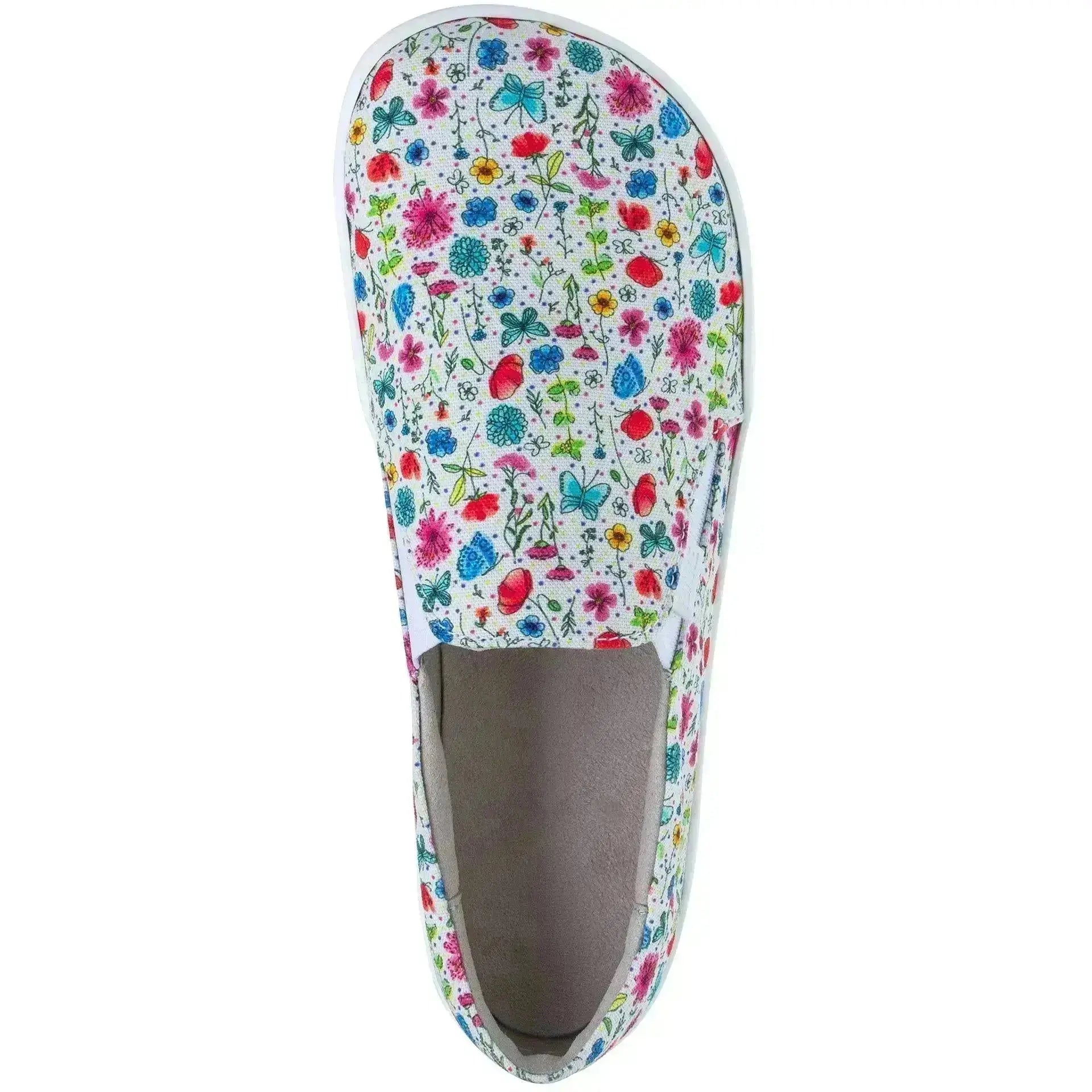 Fare Bare - Slip-On Flowers B5762452 - zapatillas sin cordones barefoot