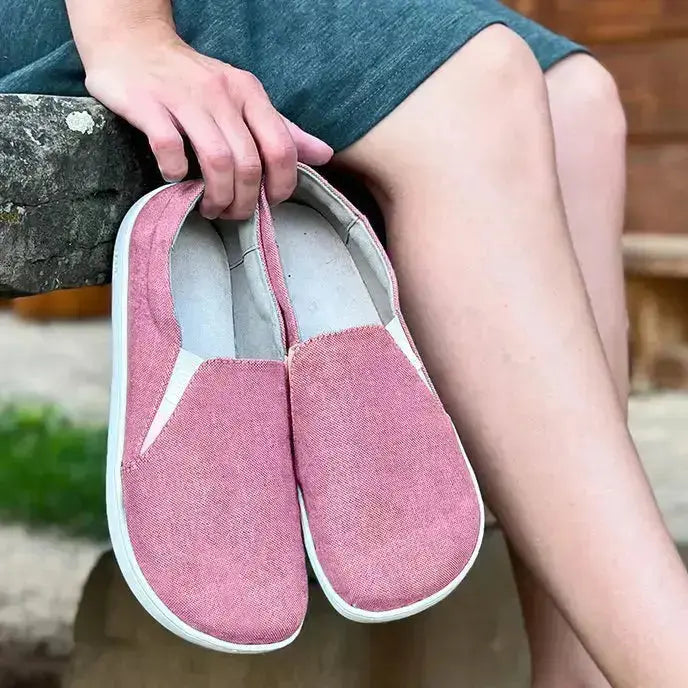 Fare Bare - Slip-On Lia Pink B5762451 - zapatillas sin cordones barefoot