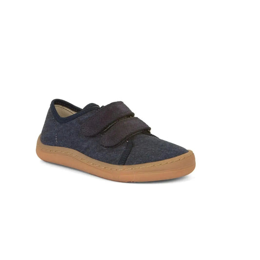 Froddo Barefoot - Barefoot Canvas Dark Blue - Lonetas respetuosas lisas azul marino