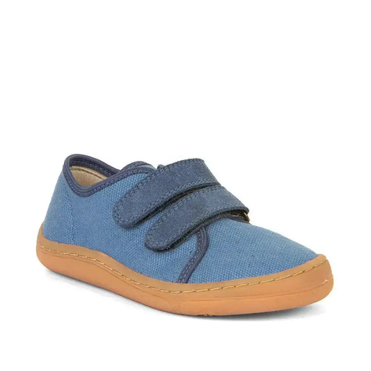 Froddo Barefoot - Barefoot Canvas Denim - Lonetas respetuosas lisas azules