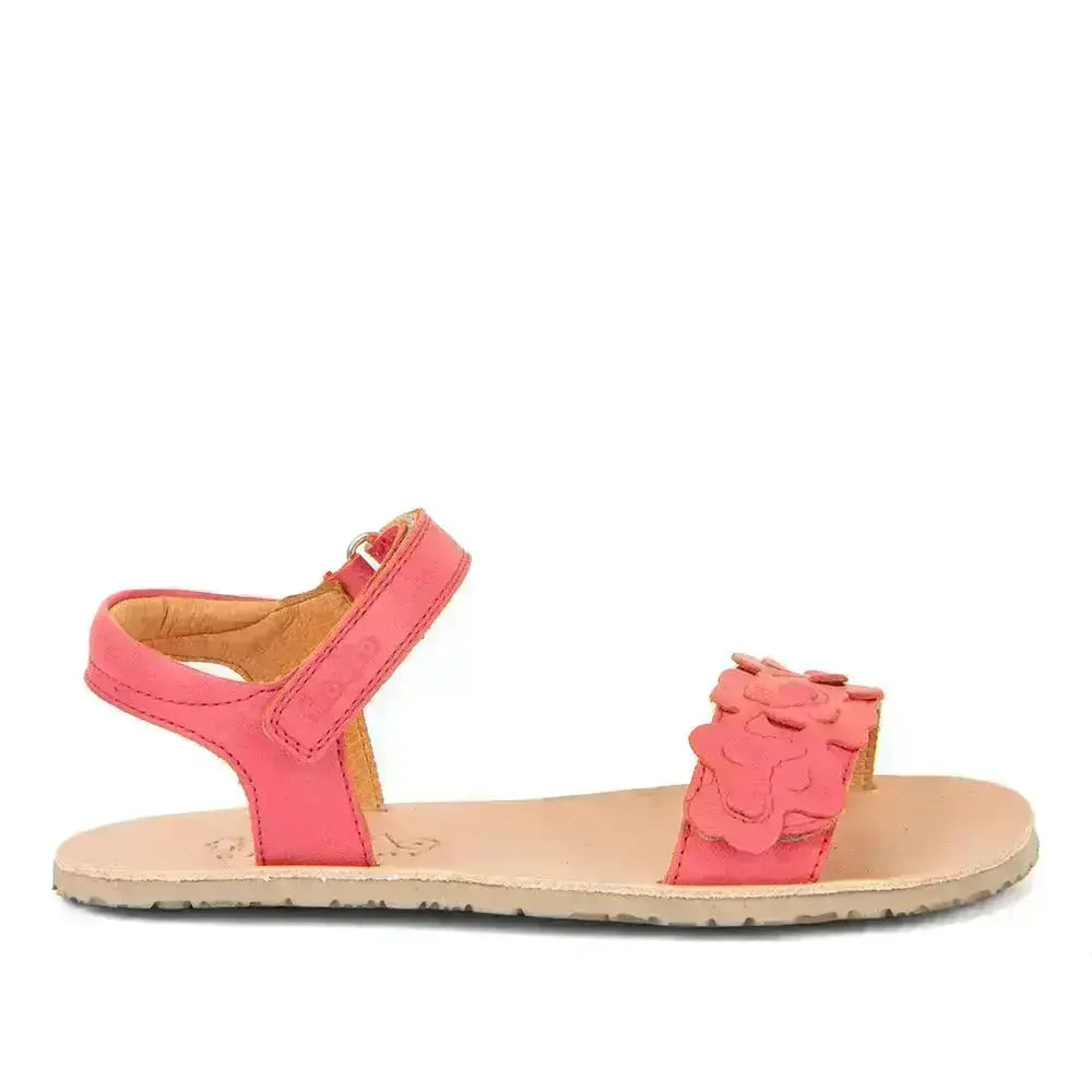 Froddo Barefoot - Flexy Flowers Coral - Sandalias barefoot para niña y mujer