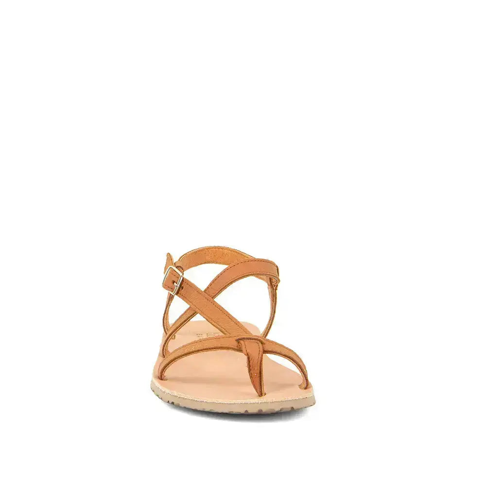 Froddo Barefoot - Flexy W Cognac - Sandalias barefoot de dedo marrones para mujer