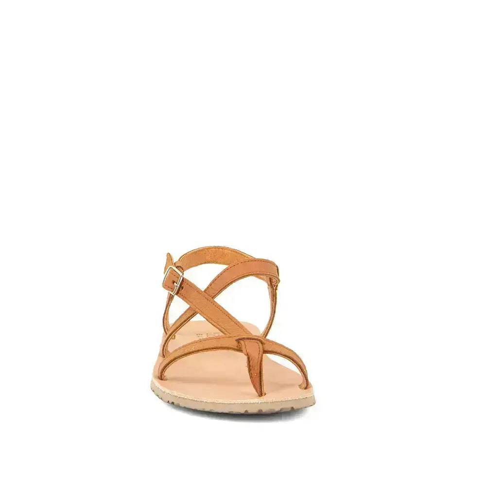 Froddo Barefoot - Flexy W Cognac - Sandalias barefoot de dedo marrones para mujer