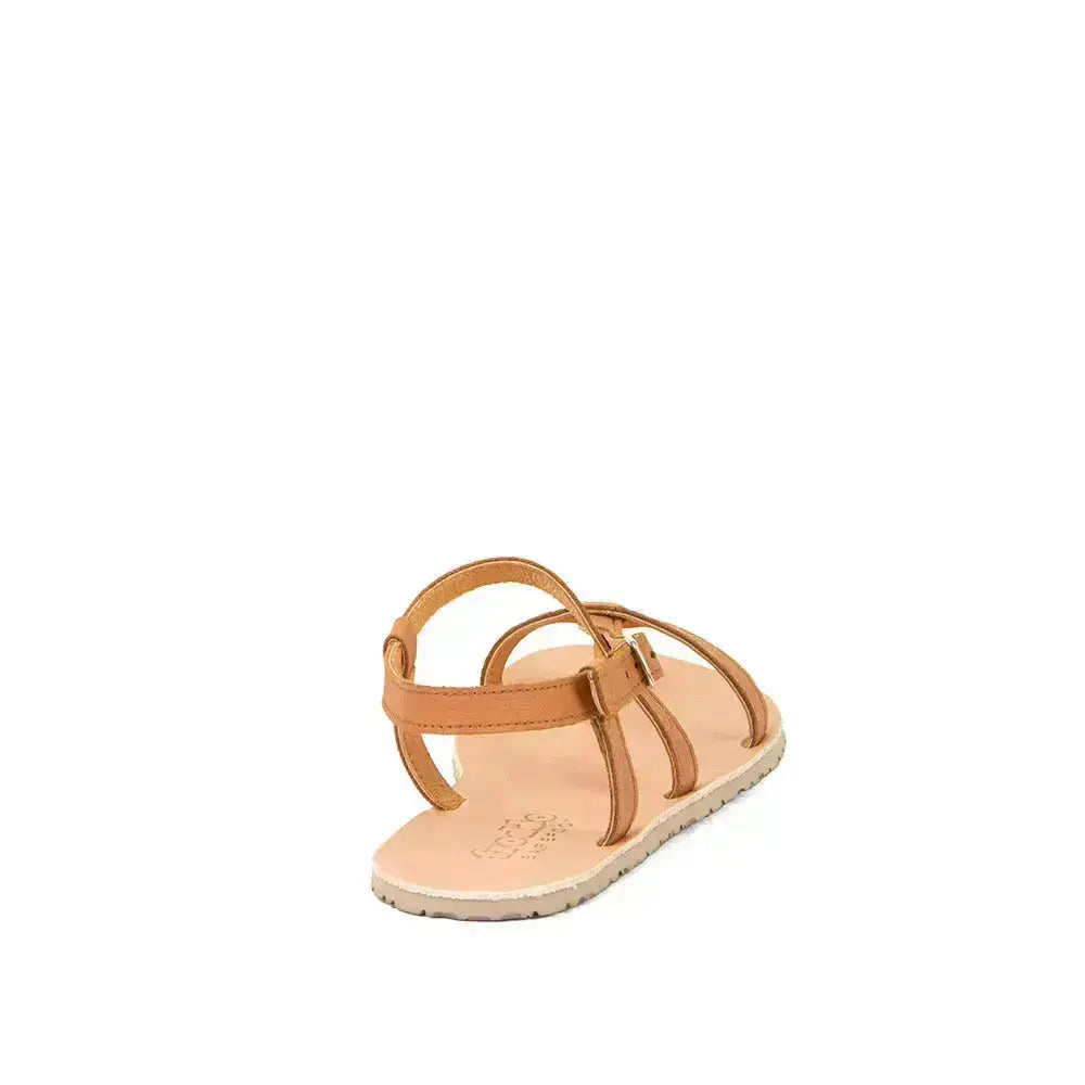 Froddo Barefoot - Flexy W Cognac - Sandalias barefoot de dedo marrones para mujer