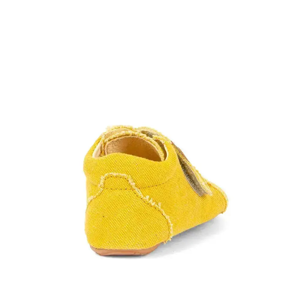 Froddo Prewalkers - Lonetas respetuosas para primeros pasos amarillo