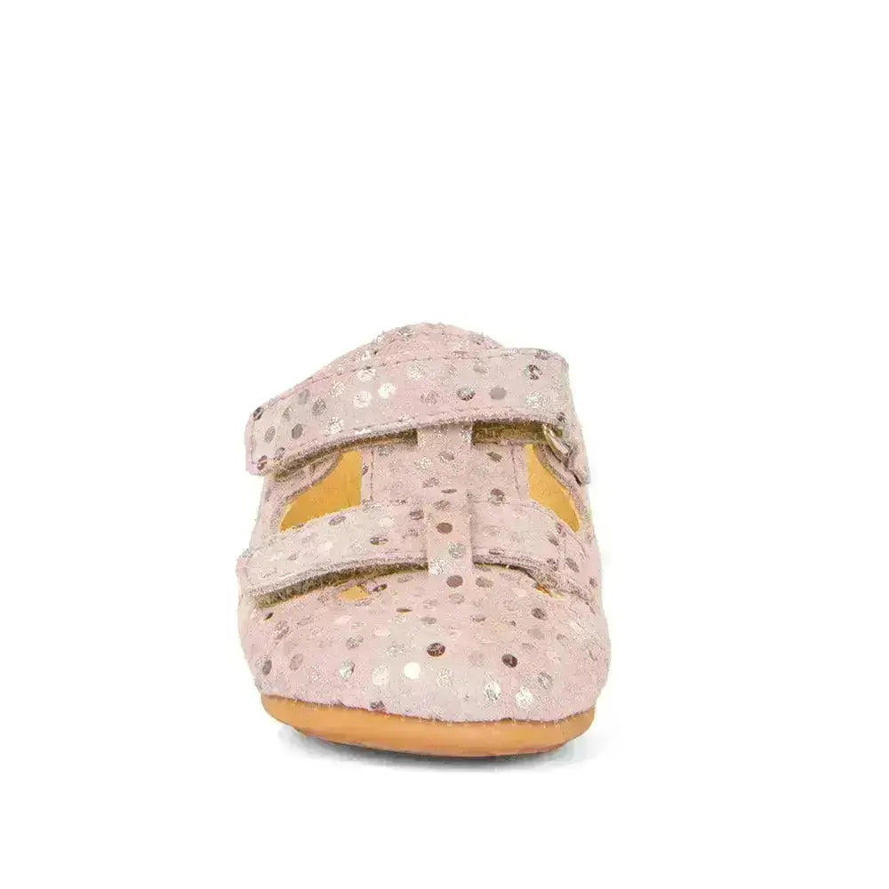 Froddo Prewalkers - Sandales barefoot - Rose Pois