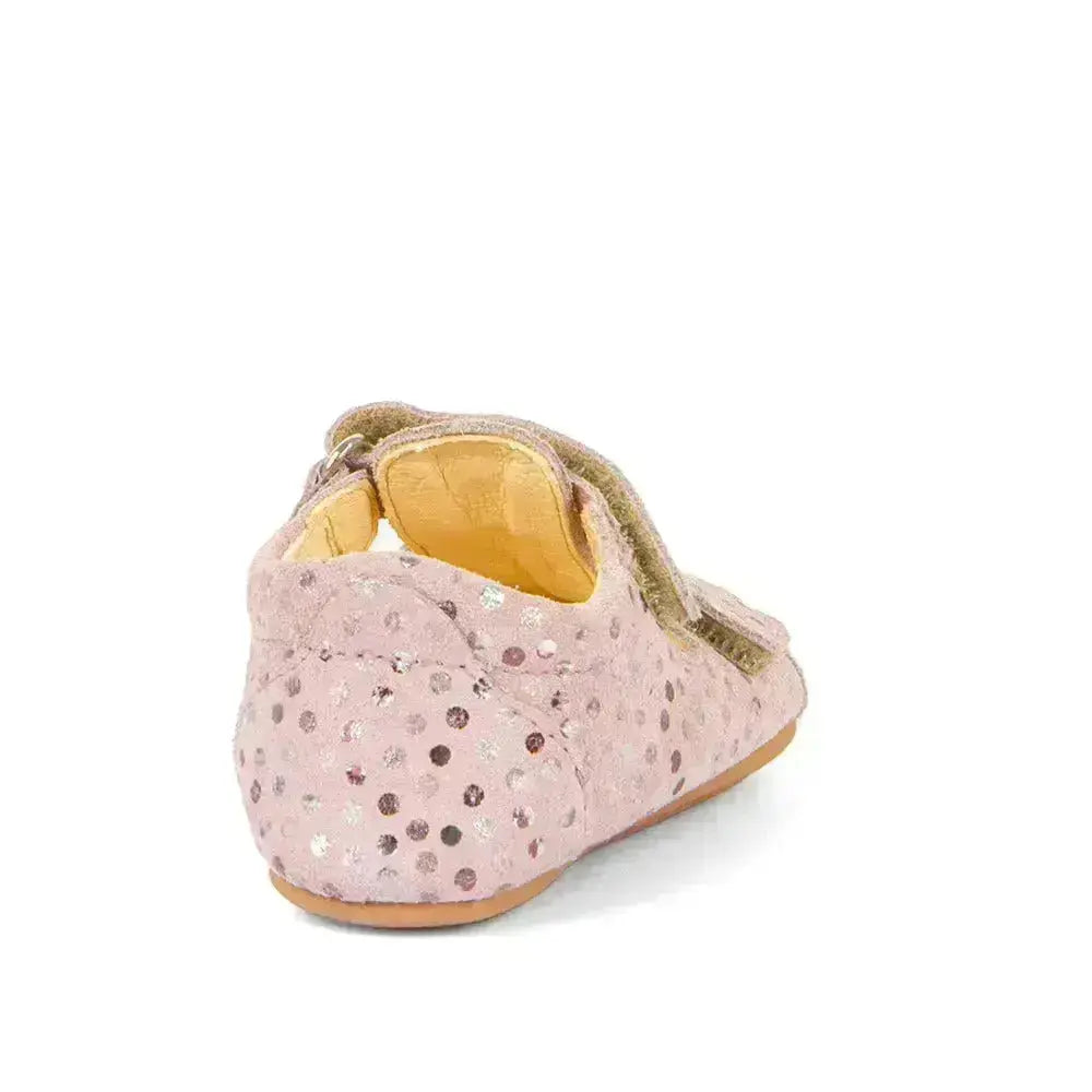Froddo Prewalkers - Sandales barefoot - Rose Pois
