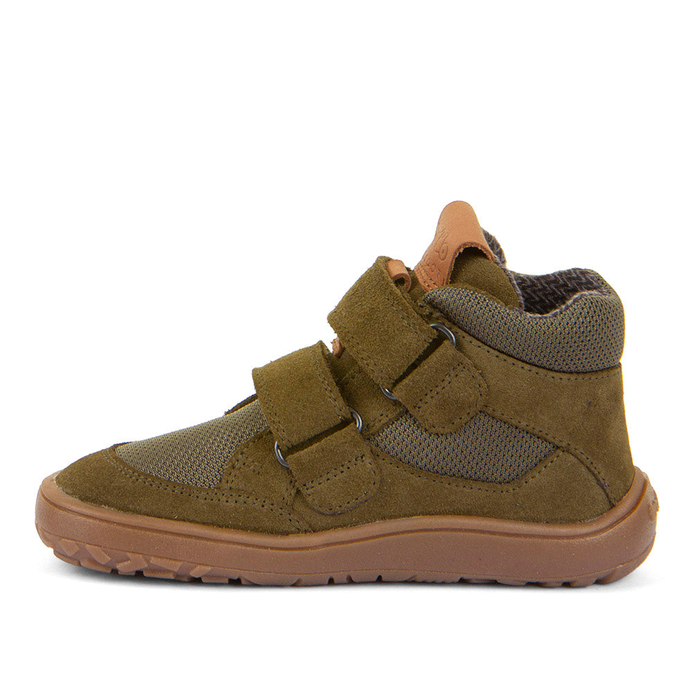 Froddo Barefoot - Tex Autumn Olive - Water Resistant Ankle Boots