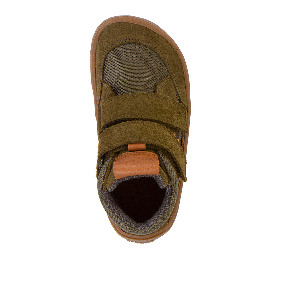 Froddo Barefoot - Tex Autumn Olive - Water Resistant Ankle Boots
