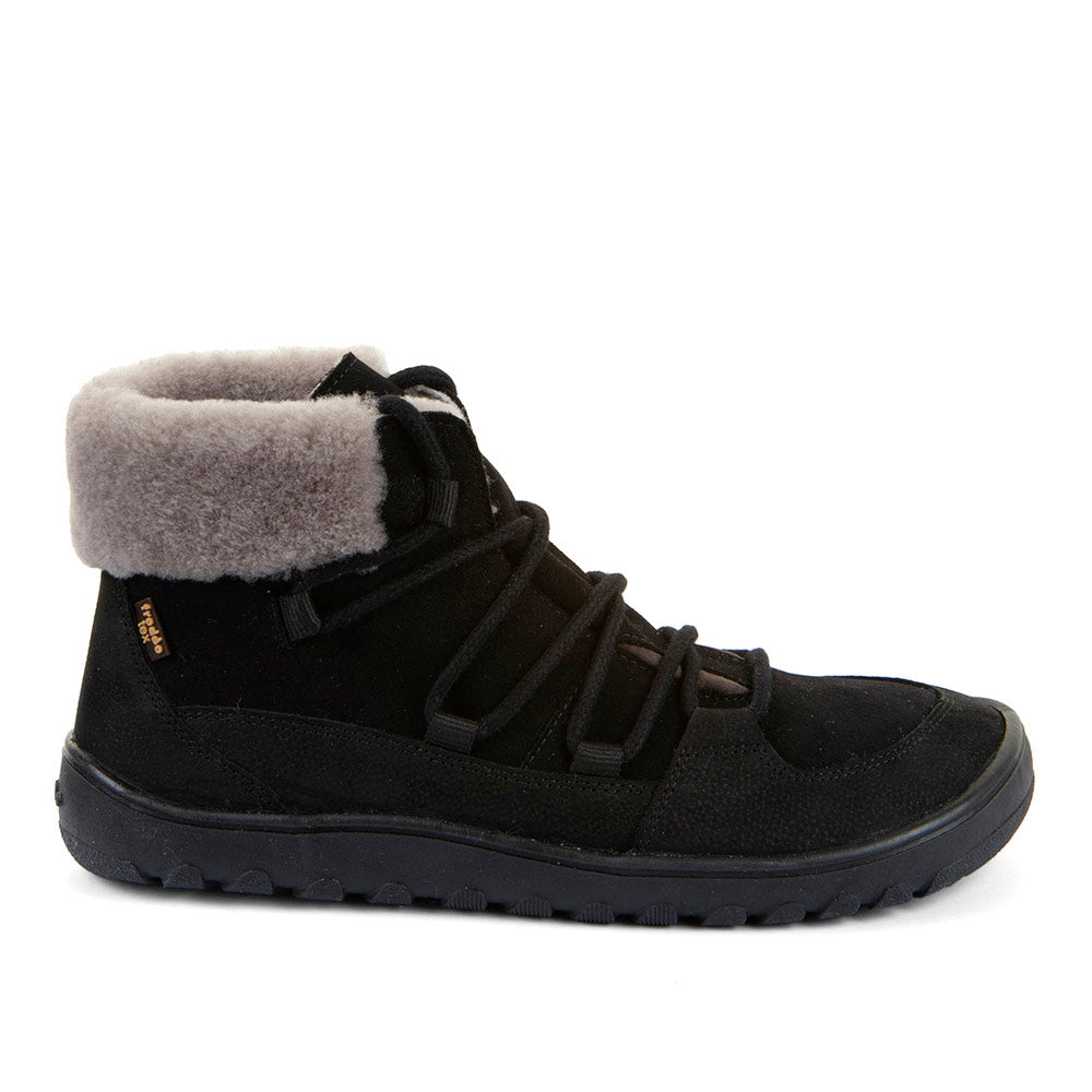 Froddo Barefoot Up Furry W Tex - Botines barefoot repelentes al agua para mujer