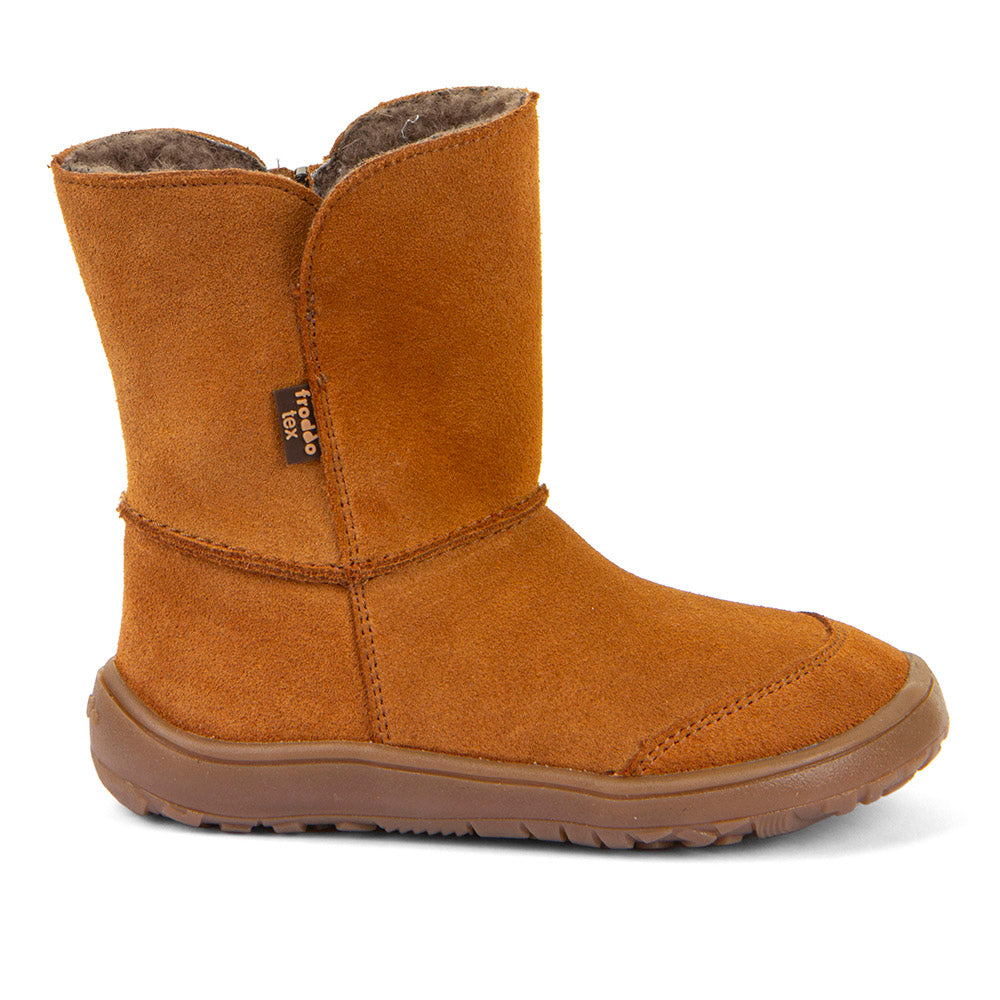 Froddo Barefoot - Tex Suede Cognac - Australian type barefoot ankle boots