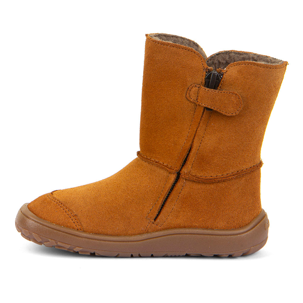 Froddo Barefoot - Tex Suede Cognac - Australian type barefoot ankle boots