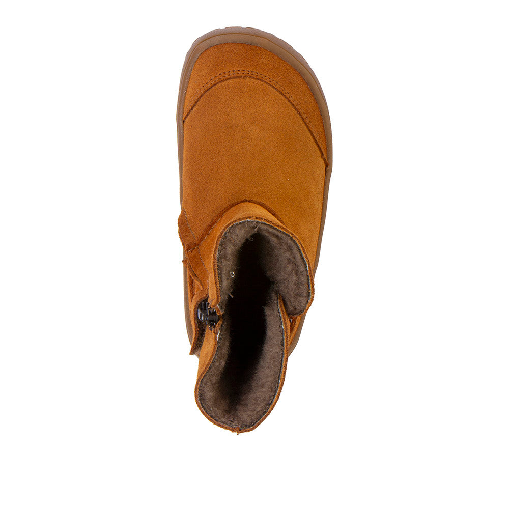 Froddo Barefoot - Tex Suede Cognac - Australian type barefoot ankle boots